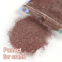 1 x RAW Customer Returns Renfio Glitter Powder, 7 Oz 200g Glitter Face, 1 128 0.008 0.2mm Ultra Fine Glitter Powder for Garden Decoration, Glitter Crafts, Nail Powder, Body Glitter Hair - Purple - RRP €11.09