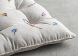 2 x Brand New Maison d Hermine Birdies on Wire Set of 2 Seat Cushions 40cm x 40cm Easter - RRP €103.98