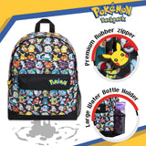 1 x RAW Customer Returns Pokemon School Backpacks - Child Backpack Pikachu Pokeball Eevee Multicolor, One Size  - RRP €23.99