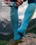 1 x RAW Customer Returns DANISH ENDURANCE Alpine Performance Ski Socks Blue Yellow - 1 Pair, EU 43-47  - RRP €24.95