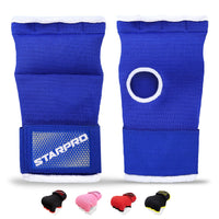 1 x RAW Customer Returns Starpro Padded Eva Inner Gloves Cover Elastic Cotton Cover Black Fist and Knuckle Protection for Boxing Sparring Muay Thai Kickboxing MMA Martial Arts Gym and Fight Training - RRP €18.49