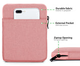 1 x RAW Customer Returns MyGadget Nylon Sleeve Case for Tablet up to 6 inches - Protective Case for Devices up to 17 x 12.5 cm - e.g. Kindle Paperwhite - Pink - RRP €11.7