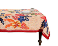 1 x RAW Customer Returns Maison d Hermine Summer Picnic Tablecloth 100 Cotton Kitchen Dinner Table Decoration Party Wedding Spring Summer Rectangular 160cm x 220cm  - RRP €22.8