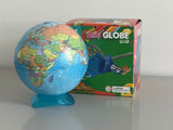 22 x Brand New EXERZ 10 cm Mini Globe Political Map , with built-in pencil sharpener English map - RRP €439.78