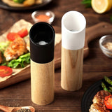 1 x RAW Customer Returns UTHANDO PASSION wooden salt and pepper mill set of 2 - Continuously adjustable ceramic grinder - RRP €20.16