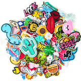 1 x RAW Customer Returns Harsgs 80pcs Random Assorted Styles Embroidered Patches Bright Vivid Colors Sew on and Iron on for Clothes Dresses Hat Jeans DIY Accessories - RRP €15.11