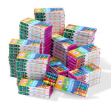 1 x RAW Customer Returns THE TWIDDLERS - 144 wax crayons, 4 colors per box 576 total - party gifts, souvenirs, party favors for children s birthdays, kindergartens, elementary schools - RRP €32.87