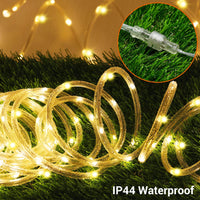 1 x RAW Customer Returns OxyLED String Lights, 20M 300 LED Tube LED String Lights with Remote Control IP44 Waterproof Light Tube 7 Lighting Modes and Adjustable Brightness Motorized Indoor Outdoor - RRP €29.99