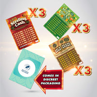 48 x Brand New Funny Gag Prank Scratch Off by Aliza Joke Fake Lottery Ticket for Adults - Excellent Gift for Wife Husband Boyfriend Girlfriend Friend Sister Brother Dad Mom - The Perfect Prank - RRP €555.84