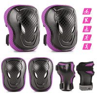 1 x RAW Customer Returns ValueTalks children s inline protector set, protective equipment, children s knee pads, elbow pads, roller skates, protector set for skateboard, scooter, skating, driving, outdoor sports - RRP €18.99