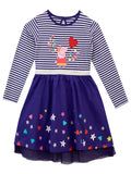 1 x RAW Customer Returns Peppa Pig Girls Dress Purple 116 - RRP €28.96