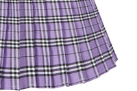 1 x RAW Customer Returns EXCHIC Women s High Waisted Tartan College Style Pleated Skirt Series 20, L  - RRP €19.98