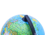 1 x RAW Customer Returns EXERZ 20cm Globe Education Rotating - Educational Geographical Modern Desk Decoration - for School, Home and Office - Diameter 20cm - RRP €24.99