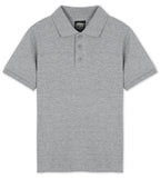 1 x Brand New CityComfort Boys Polo T-Shirt Children s Polo Shirt Teenagers 3-16 Years Grey, 9-10 Years  - RRP €22.8