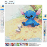 1 x Brand New YOUYIDUN 5D DIY Diamond Art Painting Kits, Diamond Art Painting Pictures Kits, Canvas Cross Stitch Embroidery By Numbers Painting Accessories for Gifts, Adults, Wall, Home Decor - Blue Koala - RRP €20.4