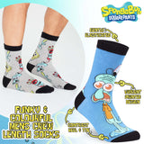 1 x RAW Customer Returns SPONGEBOB SQUAREPANTS Funny Socks Men, Pack of 5 Swammhead Colorful Socks Men Set Multicolored, 39-44 EU  - RRP €20.11