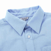 1 x RAW Customer Returns BIENZOE Boys School Uniform Long Oxford Shirt Pack Blue Size 6 - RRP €27.99