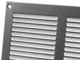 1 x Brand New 300x200mm Air Grille with Anti-Insect Mesh - Metal Air Ventilation Grilles - Galvanized - RRP €21.6