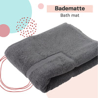 1 x Brand New valneo bathroom carpet, 50 x 70 cm bath mat - bath carpet made of 100 cotton - bath rug, bath mat available, washable and easy to clean - RRP €12.88