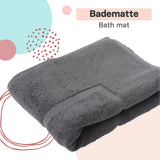 1 x Brand New valneo bathroom carpet, 50 x 70 cm bath mat - bath carpet made of 100 cotton - bath rug, bath mat available, washable and easy to clean - RRP €12.88