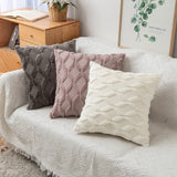 14 x Brand New MIULEE cushion covers set of 2 wool sofa cushions soft decorative cushions soft cushion cover couch cushion decorative cushion cover for sofa bed living room bedroom classic style old pink 45 x 45 cm - RRP €258.86