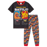 1 x RAW Customer Returns Pokemon Children s Pajamas Set - Includes Long Sleeve T-Shirt and Long Pants, for Teenagers and Boys from 4 to 14 Years Black Multicolor, 6-7 Years  - RRP €20.99