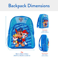 1 x RAW Customer Returns Paw Patrol Backpack Chase Rubble Marshall Kids Bag Paw Patrol School Backpacks - RRP €18.12