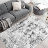 1 x RAW Customer Returns Vamcheer Carpet Living Room Short Pile Modern - Bedroom Carpet Fluffy, Washable Boho Carpet, Large Carpets for Study, Office, Super Soft, Anti-Slip, 160 x 230 cm Beige Gray - RRP €109.99