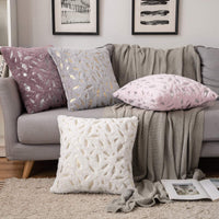 9 x Brand New MIULEE set of 2 cushion covers, cuddly cushions, decorative cushion covers, fluffy cushion covers, pillowcases, decorative pillows, pattern, decorative sofa cushions, decoration, vintage couch cushions for the living room,  - RRP €126.9