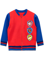 1 x RAW Customer Returns Paw Patrol Boy s Jacket Paw Patrol Zip Hoodie for Kids Chase Marshall Rubble Red 6-7 Years - RRP €24.04