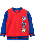 1 x RAW Customer Returns Paw Patrol Boy s Jacket Paw Patrol Zip Hoodie for Kids Chase Marshall Rubble Red 6-7 Years - RRP €24.04