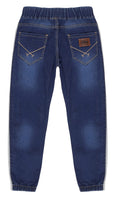 1 x RAW Customer Returns chopper club boys jeans - stretchy denim jeans for boys slim fit - dark blue 11-12 years - RRP €25.74