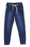 1 x RAW Customer Returns chopper club boys jeans - stretchy denim jeans for boys slim fit - dark blue 11-12 years - RRP €25.74