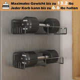 2 x RAW Customer Returns COVAODQ Metal Spice Rack, Pack of 4 Fridge Magnet Spice Rack, Fridge Organizer Magnetic, Space Saving Solution for Kitchen, Black - RRP €57.98