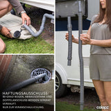 1 x RAW Customer Returns Colapz Water Hose Waste Water Tank for Van Motorhome Caravan - Collapsible Extendable Waste Water Pipe System 8 Meters - Camping Accessories for Travel - Easy Waste Water Drainage - RRP €74.99