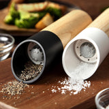 1 x RAW Customer Returns UTHANDO PASSION wooden salt and pepper mill set of 2 - Continuously adjustable ceramic grinder - RRP €20.16