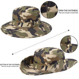 1 x Brand New HilyBony Fishing Hat for Children 5 to 15 Years, Camouflage, X-Large - RRP €24.0