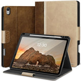 1 x RAW Customer Returns KingBlanc Case for iPad Air 11 inch 2024, Air 5th Generation 2022 Air 4th Gen 2020 10.9 inch with Pencil Holder, Auto Sleep Wake, Vegan Leather Protective Case with Stand Function, Khaki Camel - RRP €36.17