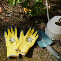 1 x RAW Customer Returns COOLJOB 3 Pairs Work Gloves for Children 4-6 Years, with Non-Slip Latex Coating 3 Pairs S  - RRP €25.2