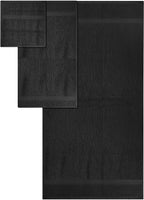 1 x RAW Customer Returns Utopia Towels - Premium 8-Piece Towel Set 2 Bath Towels, 2 Hand Towels and 4 Washcloths - Cotton - Hotel Quality, Super Soft and Highly Absorbent Black  - RRP €29.23