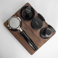 2 x RAW Customer Returns Normcore tamper mat, coffee tamper station 51mm 54mm 58mm for barista made of original walnut, espresso tamper mat barista accessories for portafilter, tamper tray, coffee tamper mat - RRP €120.98