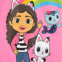 1 x RAW Customer Returns DREAMWORKS GABBY S DOLLHOUSE Girls Sweatshirt and Leggings Set Pandy Paws and Mercat Co Ord Set Girls Clothing Outfits Sets Official Gabby merchandise 6-7 Years - RRP €28.95