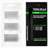 1 x RAW Customer Returns TOOLZILLA Brad - 4,500 piece set for stapler , Tape staples 90 18ga - RRP €10.62