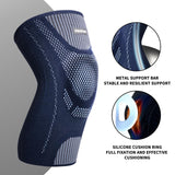 1 x RAW Customer Returns PROIRON Knee Brace, Patella Knee Brace with Lateral Stabilizers and Patella Gel Pad, Orthopedic Knee Brace for Running, Meniscus and Ligament Injuries, Joint Pain Blue-M  - RRP €19.99