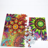 1 x RAW Customer Returns ABERDOMIC Puzzle 1000 pieces, Mandala Flowers Artsy Jigsaw Puzzles, Puzzle for adults teenagers children from 14 years - RRP €13.1