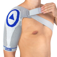 1 x RAW Customer Returns Nutrics Active shoulder bandage Ladies and gentlemen Supports the shoulder joint Designed in Germany XL, left shoulder  - RRP €32.41