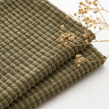 1 x Brand New MIULEE Cushion Covers 2 Pieces Pillowcase Granula Soft Square Home Decor for Sofa Chair Bedroom Living Room Kitchen Polyester Blend Plain 40x40cm Olive Green - RRP €22.8