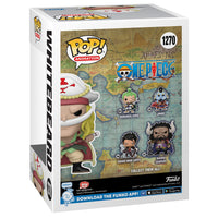 2 x RAW Customer Returns Funko One Piece White Beard Chase Exclusive Edition 1278 Wwith Pop Protector - RRP €199.9