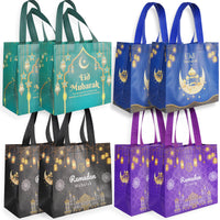 7 x RAW Customer Returns ANOTION Ramadan Gift Bags Reusable Gift Bags with Handles Ramadan Decorations for Home Eid Mubarak Gift Bags Ramadan Mubarak Non-woven Gift Bags - RRP €49.49