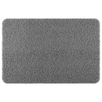 2 x Brand New VENUSO Textured Soft Non-Slip Anti-Mildew Bath Mat for Indoor Shower and Bath, Loofah Shower Mat for Bathroom and Wet Shower Areas, 40 x 60 cm, Gray - RRP €38.4